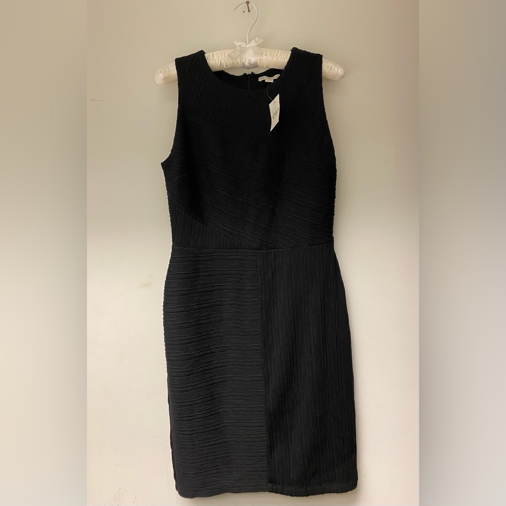CATO Elegant Black Sleeveless Sheath Dress Size Medium